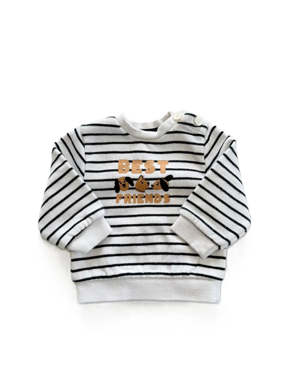 Pull blanc Kiabi 1 mois